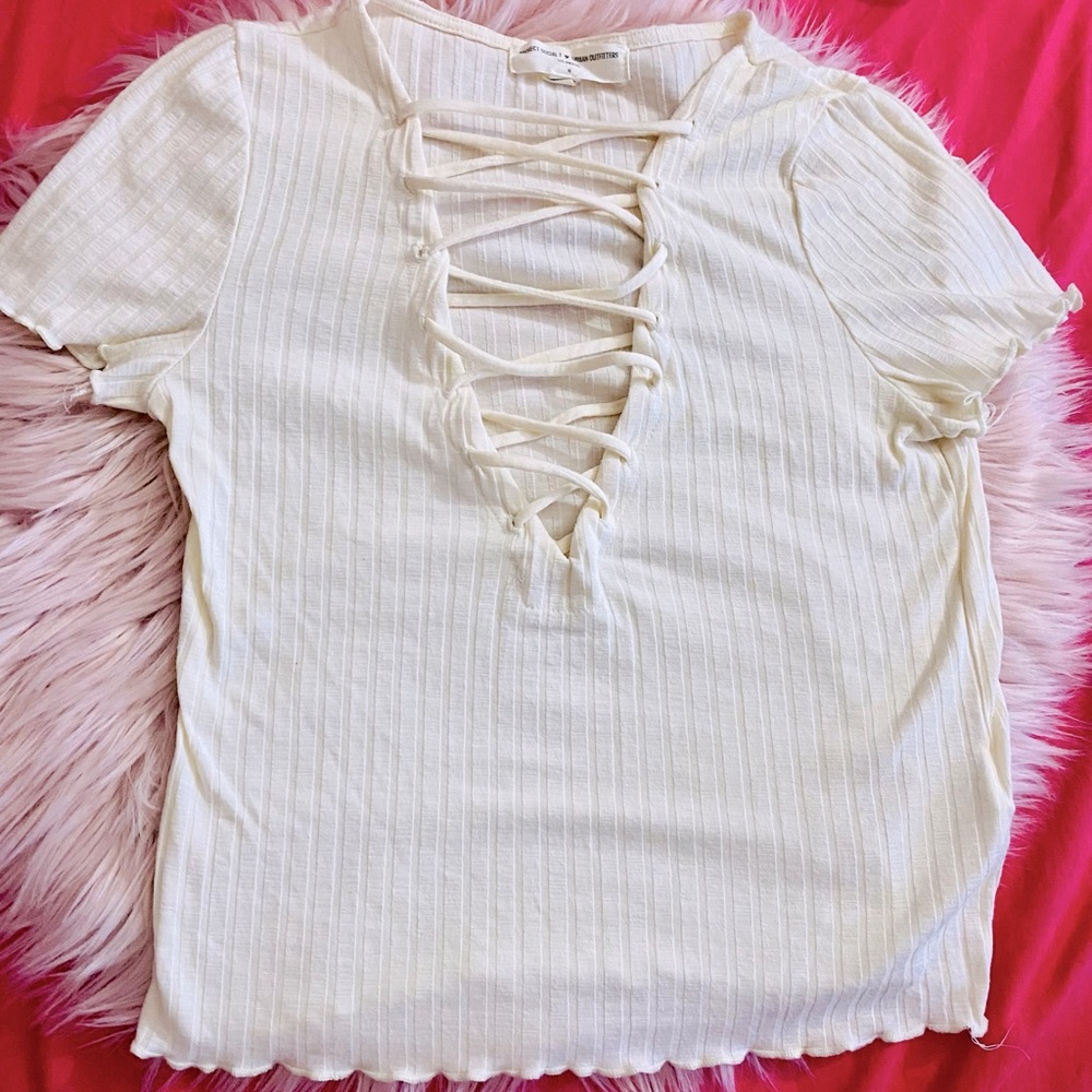 Urban Outfitters V-Neck Plunge Top
